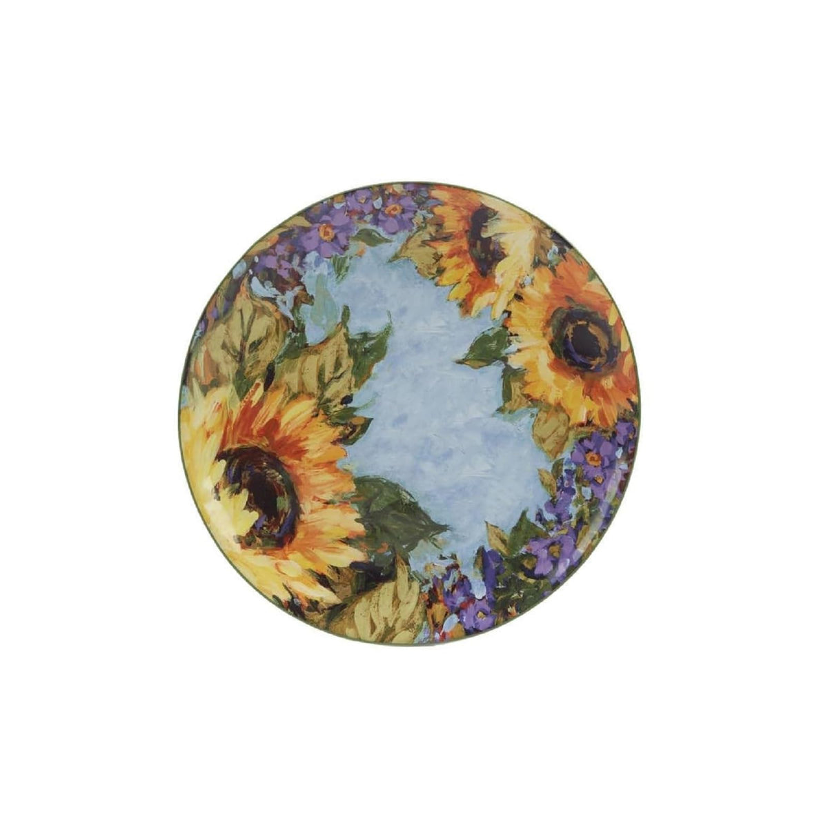 Certified International Dishware Plate, Large, Sunflower