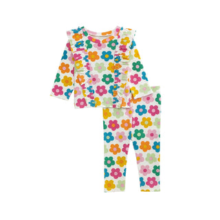 Mud Pie Coordinated Outfit, 9-12 Months, White