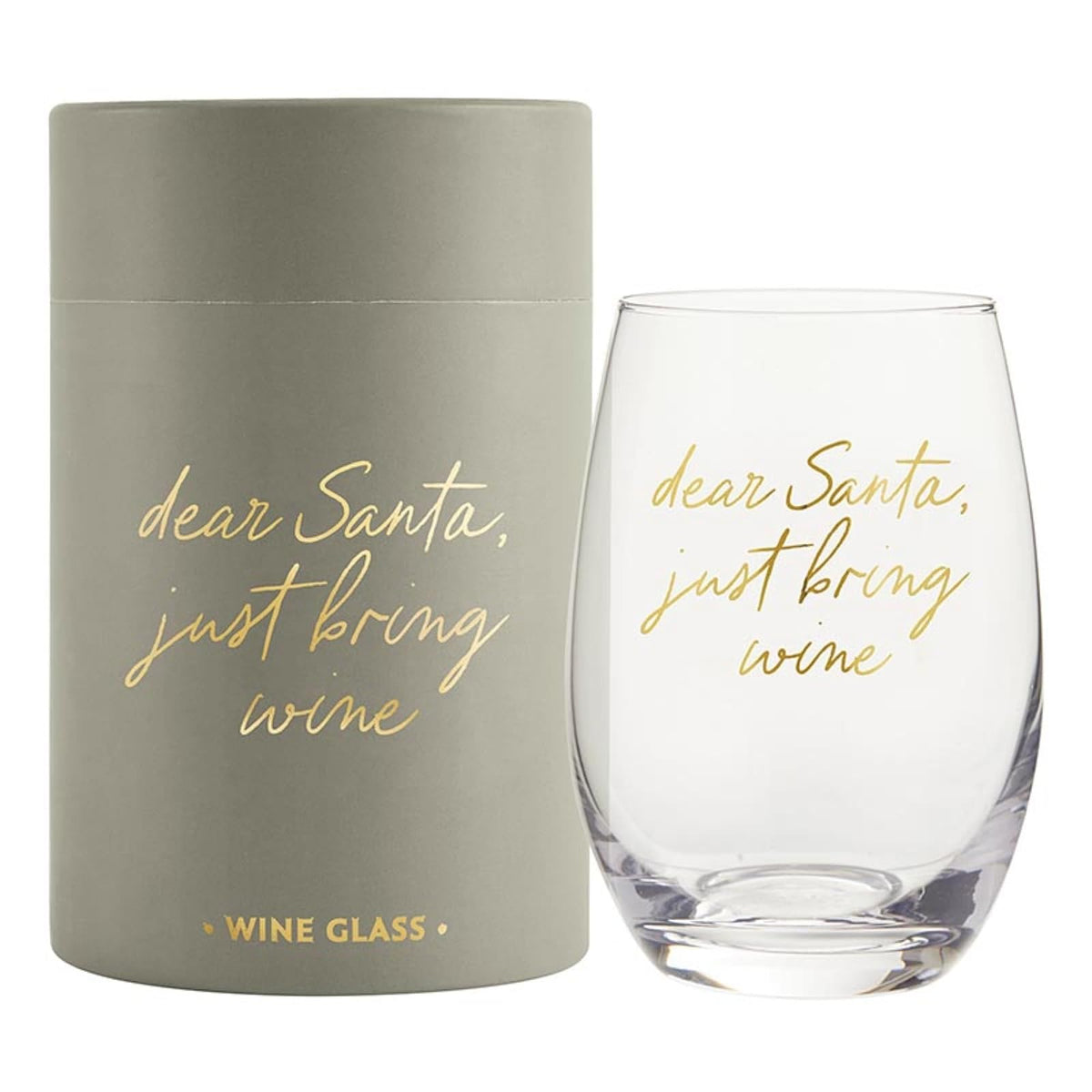 Santa Barbara Design Studio Drinking Cup, 17 Ounces, Dear Santa
