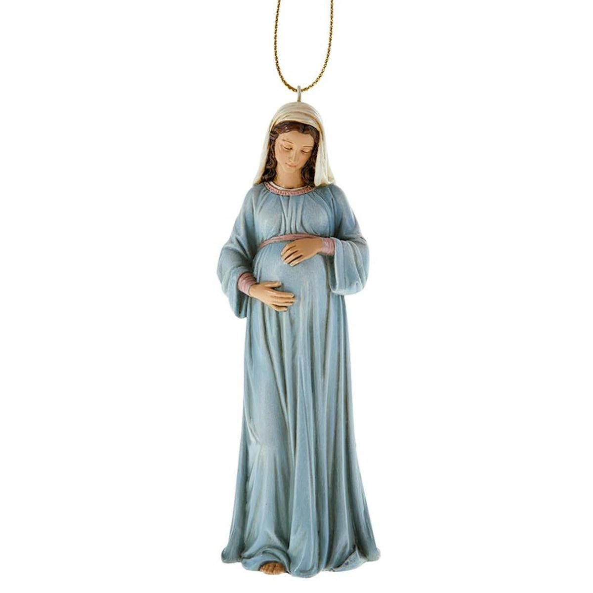 Avalon Gallery Hanging Ornament, 5.5" Tall x 2.25" Wide x 1.5" Deep, Blue