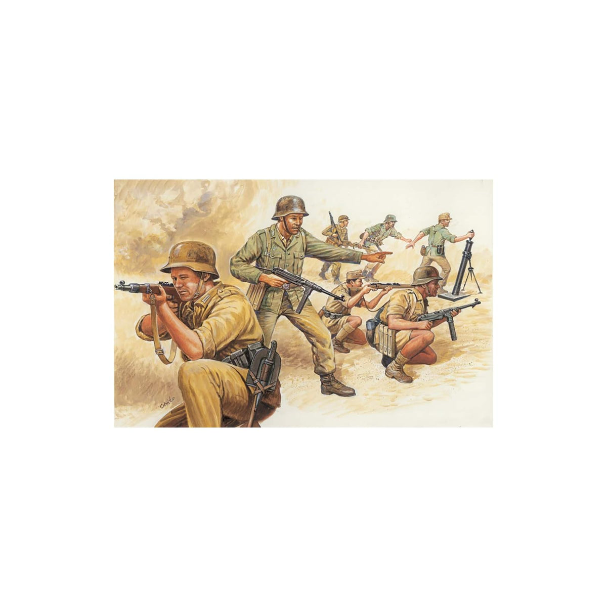 Italeri Art Craft Kit, 1:72, Brown