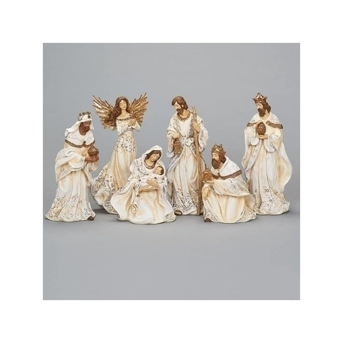 Roman Figurine, 12", Cream