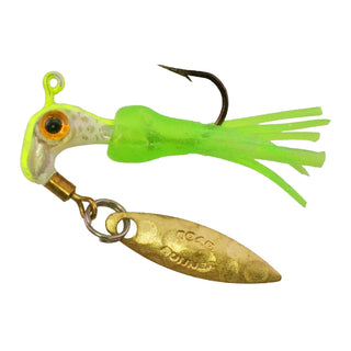 RoadRunner Fishing Equipment, NSICE1-622, Lemon /Lime Chartreuse