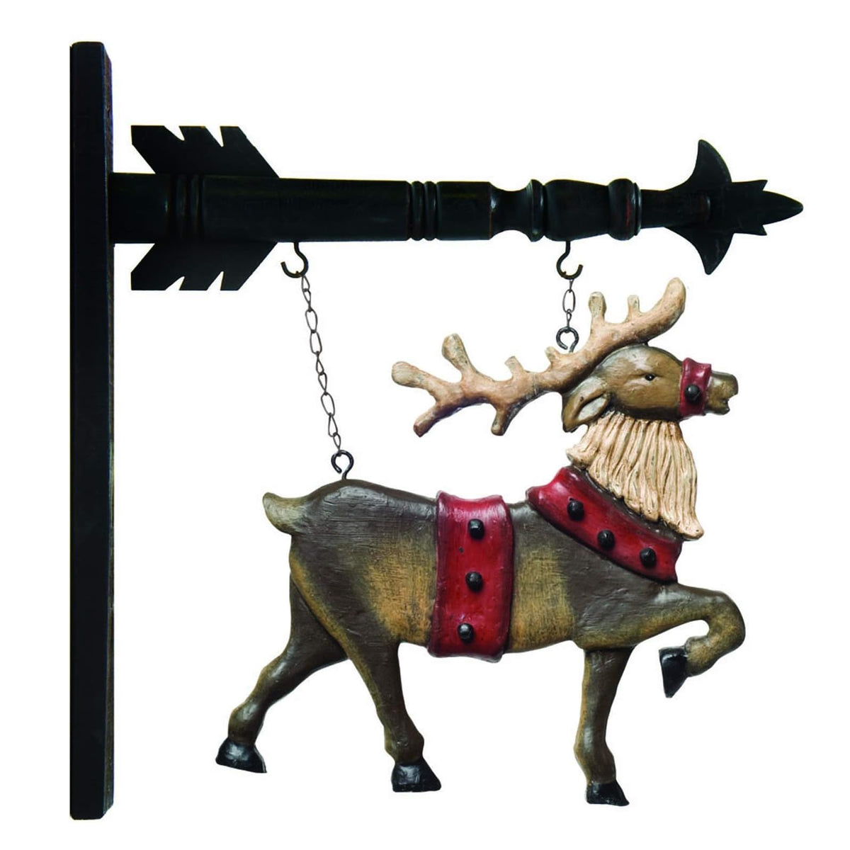 K&K Interiors Signage, 2" x 13" x 14", Brown
