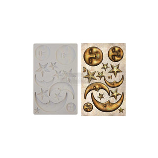 PRIMA MARKETING INC Craft Mold, Finnabair Moulds - Nocturnal Elements - 1 pc, 5x