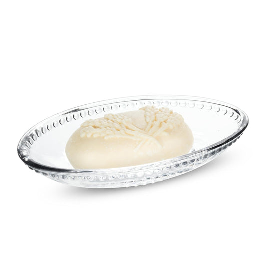 Abbott Collection Soap Dish, 6"L, Clear