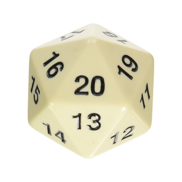 Koplow Games Game Dice, 55mm, Ivory