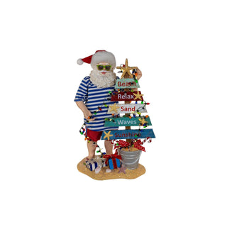 Kurt S. Adler Figurine, 10.5 inches, Red