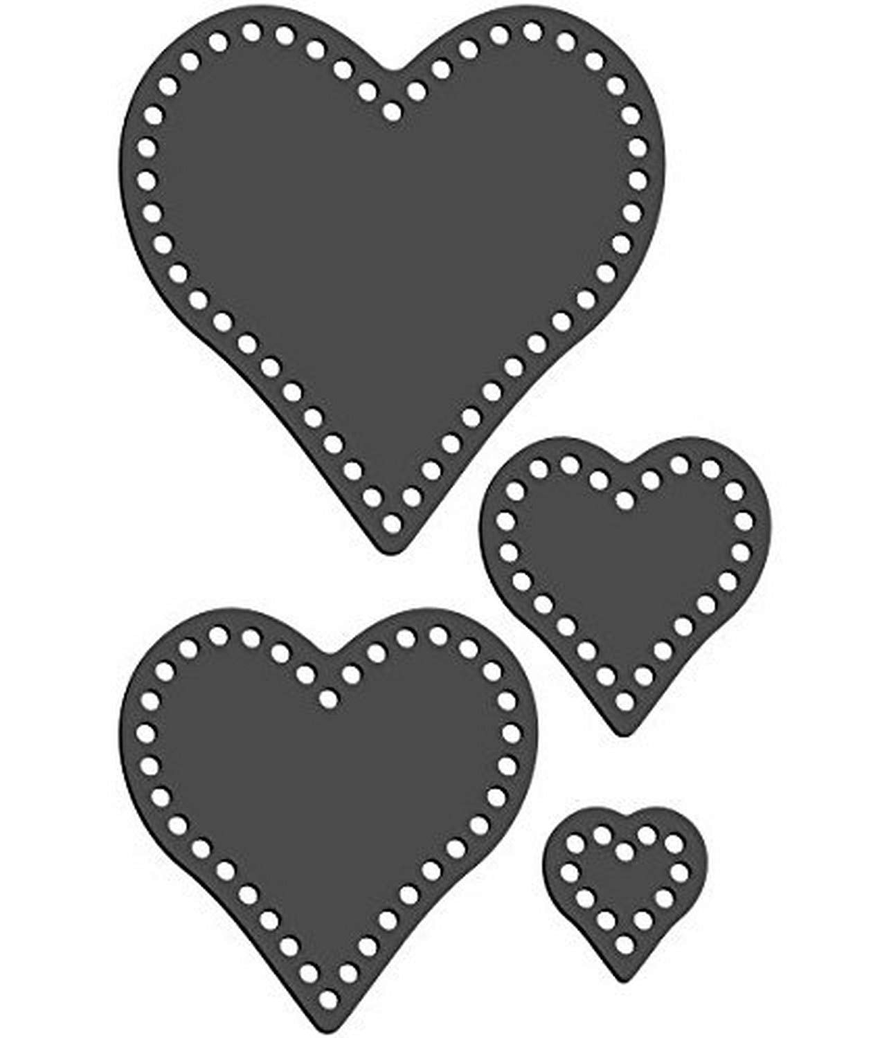 Rhinestone Genie Hearts 010 Magnetic Rhinestone Template