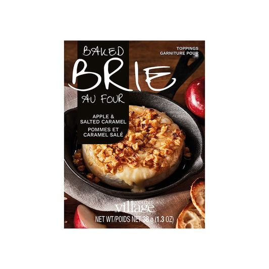Gourmet du Village Apple & Salted Caramel Baked Brie Topping - 1.3 Ounce