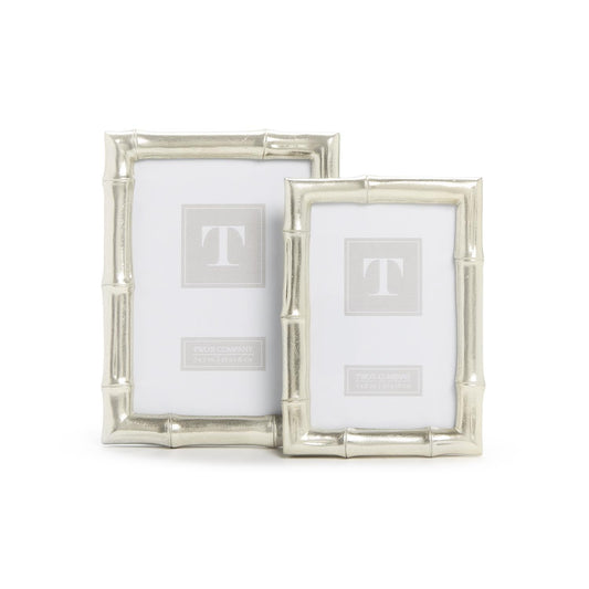 Two's Company Picture Frame, 4x6, 5x7, Silver