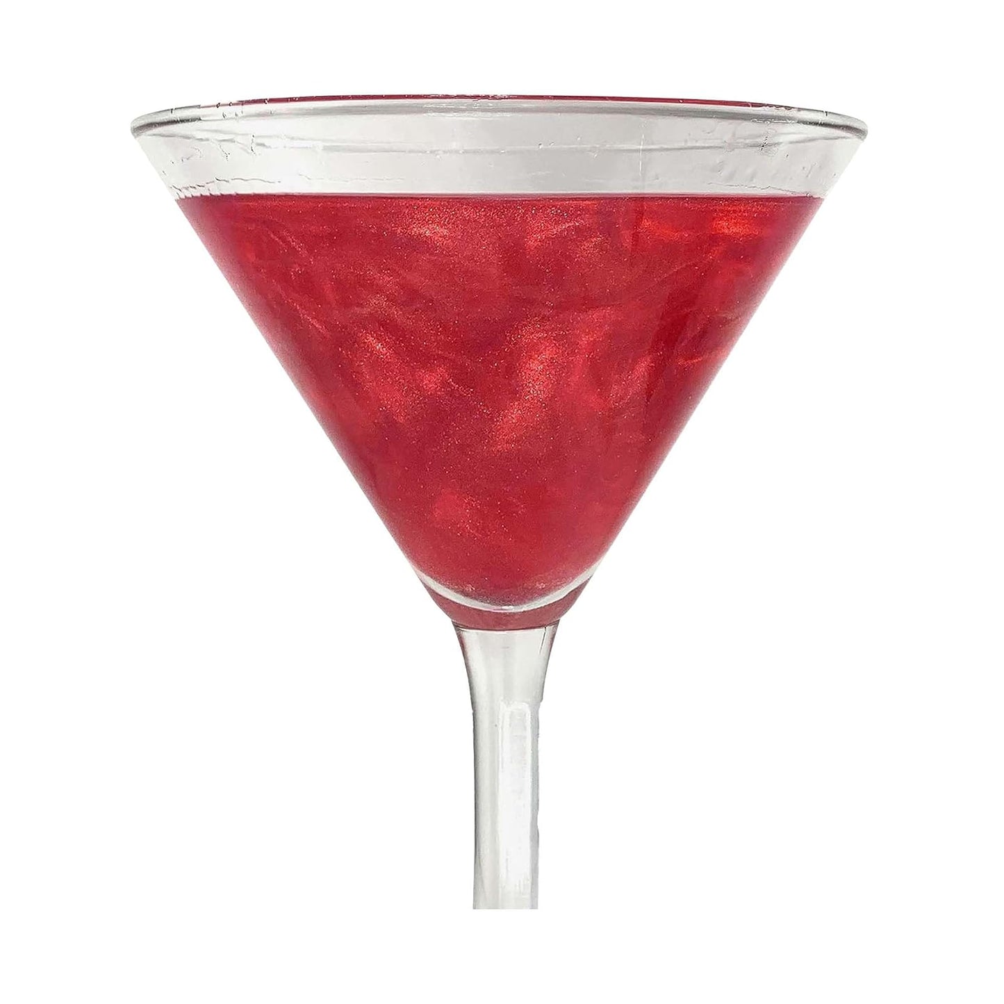 Ultimate Baker Snowy River Edible Cocktail Glitter - All Natural Beverage Glitter for Cocktails, Margaritas, Wine Glitter, Beer Glitter, Drink Glitter, Synthetic Free (4 Gram, Red)
