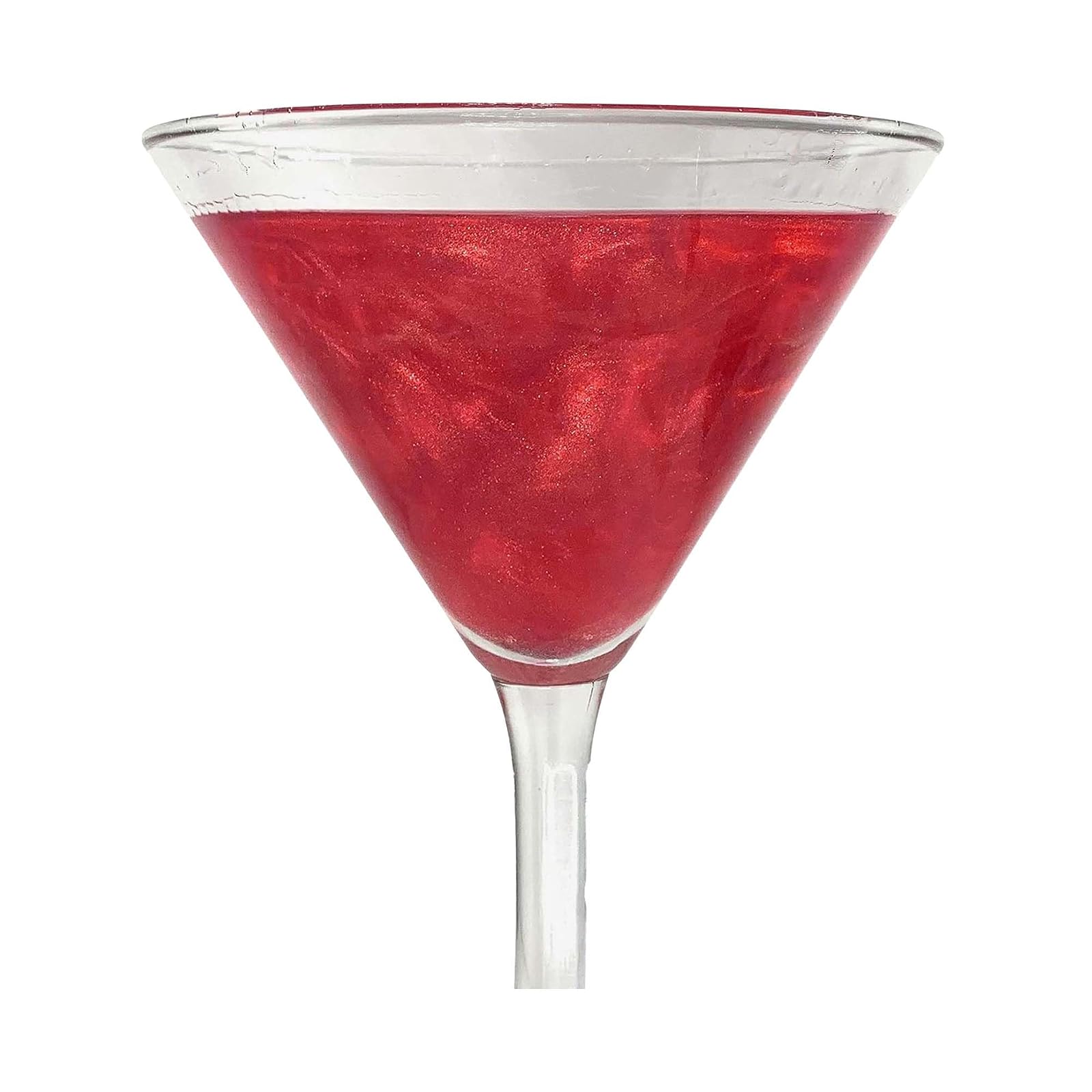 Ultimate Baker Snowy River Edible Cocktail Glitter - All Natural Beverage Glitter for Cocktails, Margaritas, Wine Glitter, Beer Glitter, Drink Glitter, Synthetic Free (4 Gram, Red)