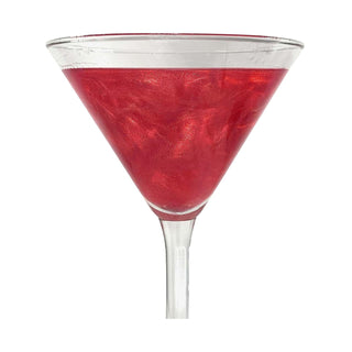 Ultimate Baker Snowy River Edible Cocktail Glitter - All Natural Beverage Glitter for Cocktails, Margaritas, Wine Glitter, Beer Glitter, Drink Glitter, Synthetic Free (4 Gram, Red)