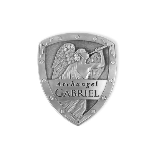 Quanta Angelstar 15511 Archangel Pocket Shield Token, 1-1/4 by 1-Inch, Gabriel