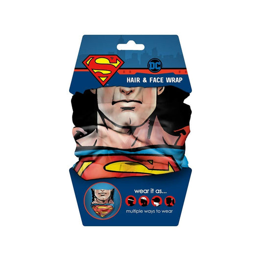 Spoontiques 19871 Hair or Face Wrap, 18-inch Height, Polyester (Superman)