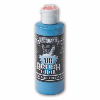 Sneaker Series Airbrush Color by Jacquard, Artist-grade Fluid Acrylic Paint, Use on Multiple Surfaces, 4 Fluid Ounces, Gamma Blue