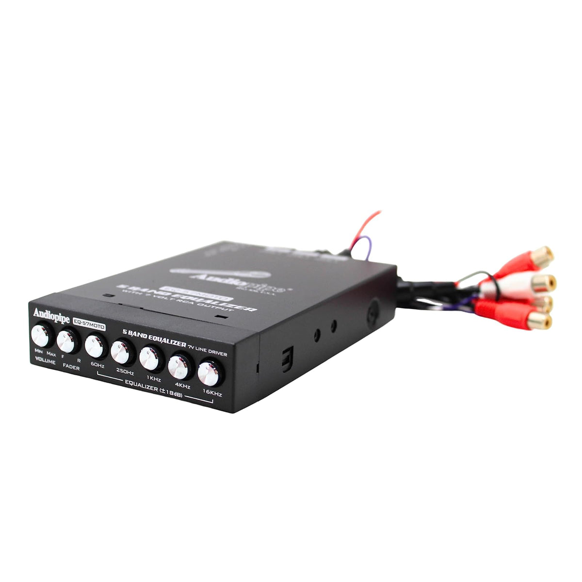 Audiopipe Equalizer, Half-Din, Black
