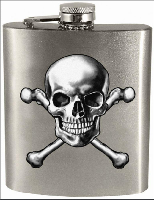 Spoontiques Hip Flask,"Skull and Crossbones"