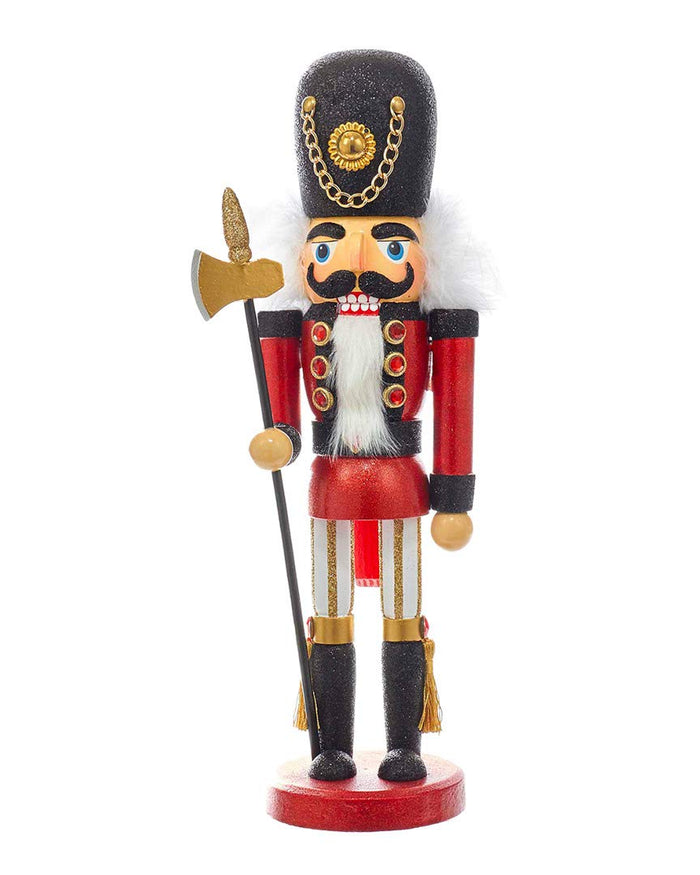 Kurt Adler 15-Inch Hollywood Red and Black Soldier Nutcracker