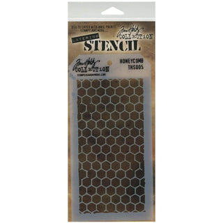 Stampers Anonymous Template Stencil, 8.5 x 4.125 inches, multi-colored