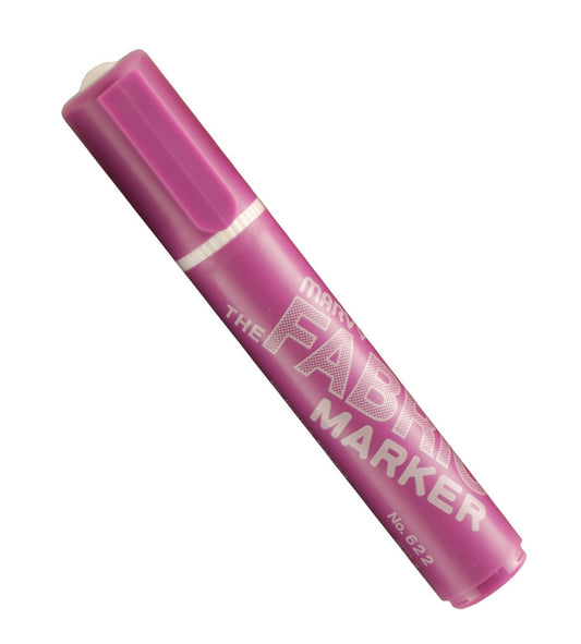 Uchida 622-C-20 Marvy Broad Point Fabric Marker, Magenta