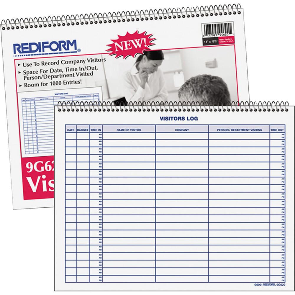 Business Source Blank Book, 11 In X 8 1/2 In, White