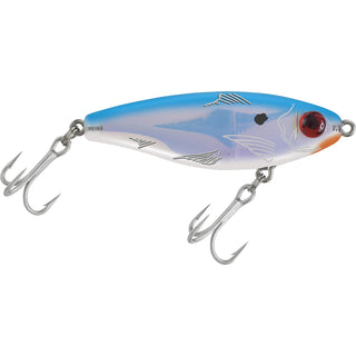 MirrOLure Fishing Hook, 3 1/8 Inch, 9/16 oz, E Blue Bk/Prl/Silver