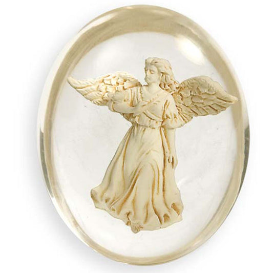 Quanta AngelStar 8706 Healing Angel Worry Stone, 1-1/2-Inch