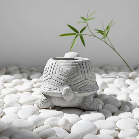 Comfy Hour Planter, 14 Inch, Gray