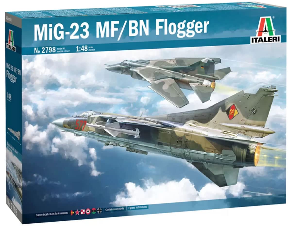 MRC ACADEMY MIG-23S Flogger B Model Kit (Model: 1621)