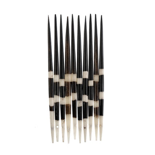 John Bead Craft Bead, 4in, Black
