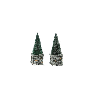 Department 56 Sculpture, 3" H x 1" W x 1" L, Green