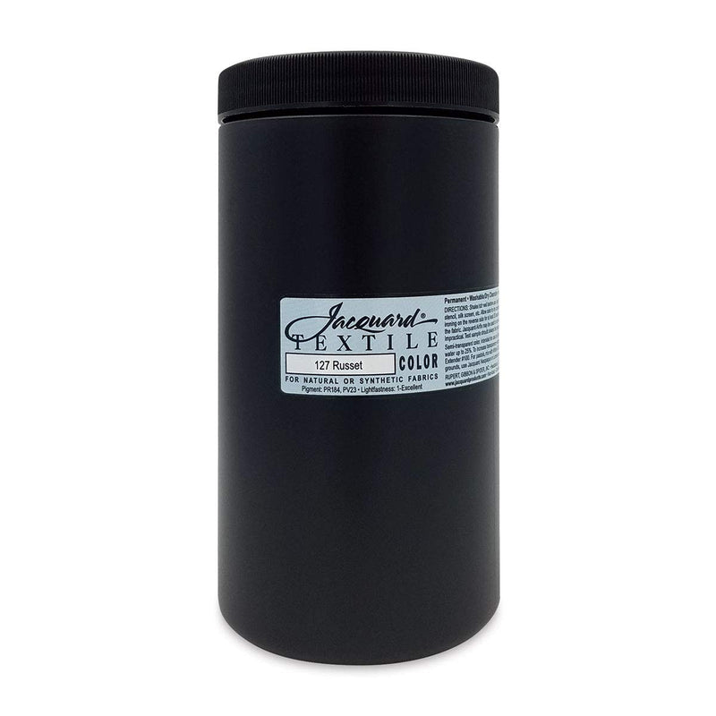 Jacquard Textile Color - Russet, 32 oz jar