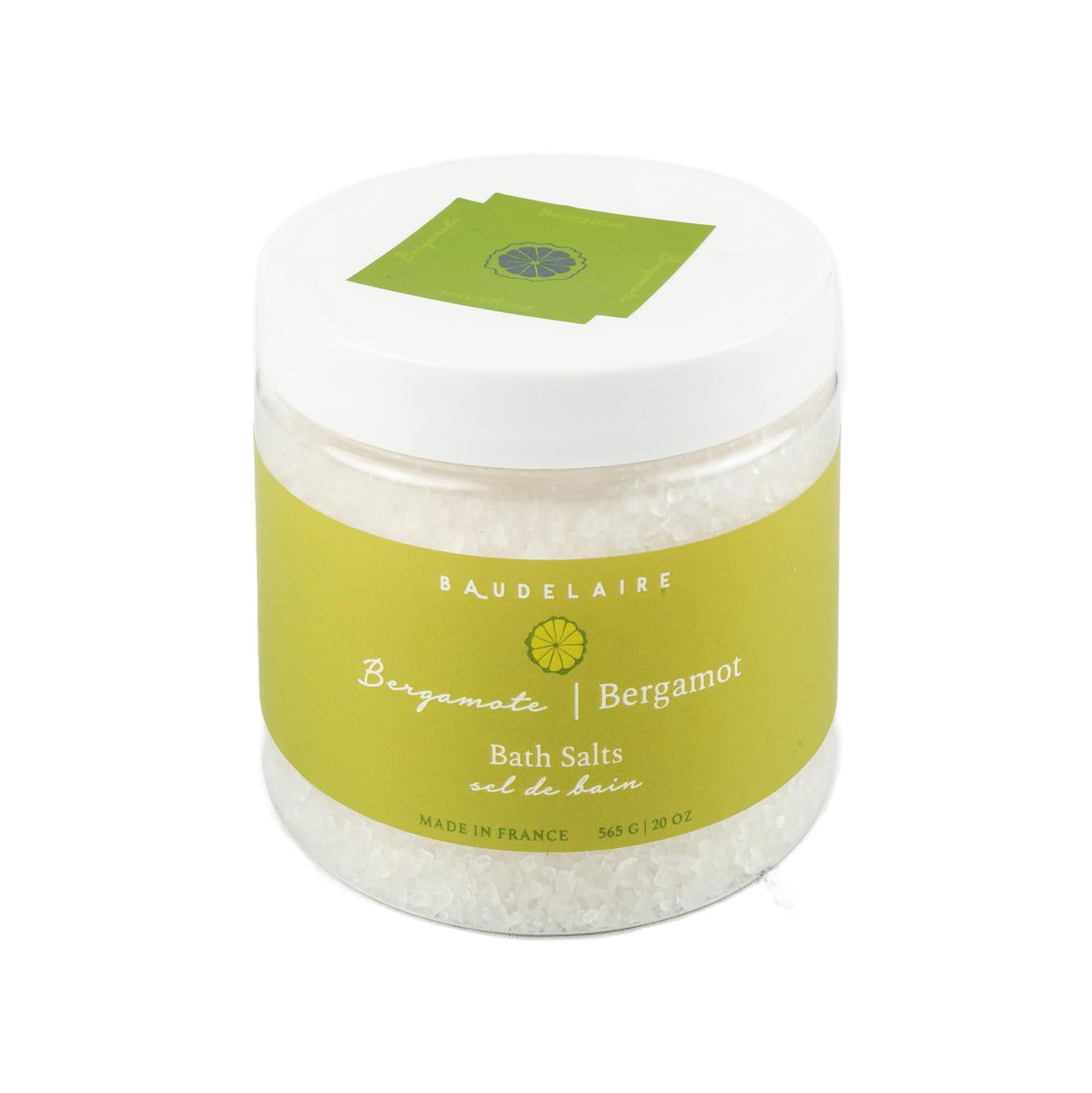 Baudelaire Provence Sante PS Bath Salt Bergamot, 20-ounce Jar