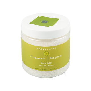 Baudelaire Provence Sante PS Bath Salt Bergamot, 20-ounce Jar