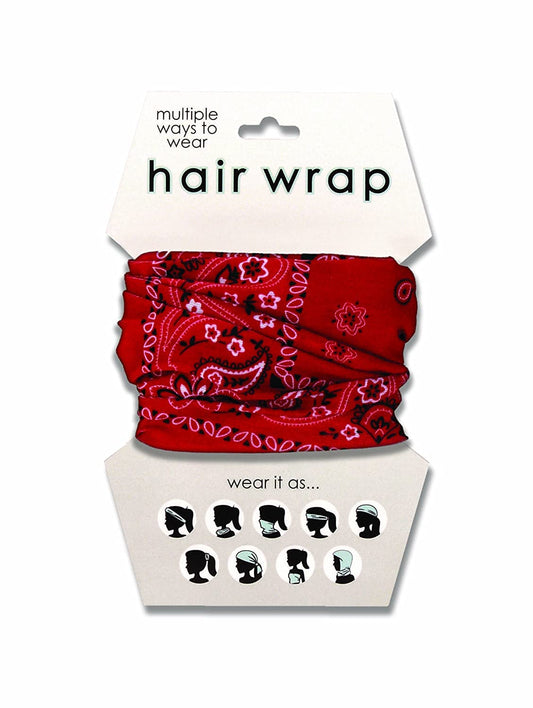 Spoontiques Red Bandana Hair Wrap