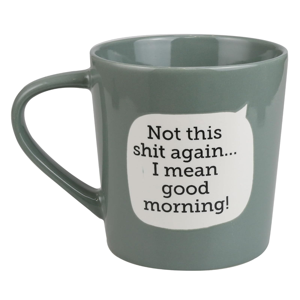 Enesco Drinking Cup, 16 Ounces, Gray