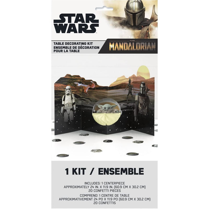 Unique Mandalorian The Child Table Decorating Kit-1 Pc, Medium, Multicolor