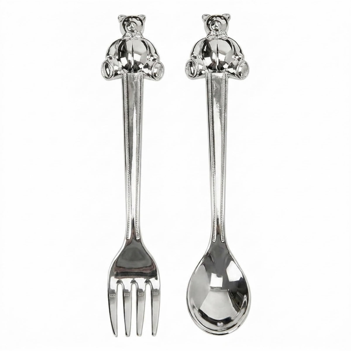 Creative Gifts International Flatware, Silver, Fork & Spoon