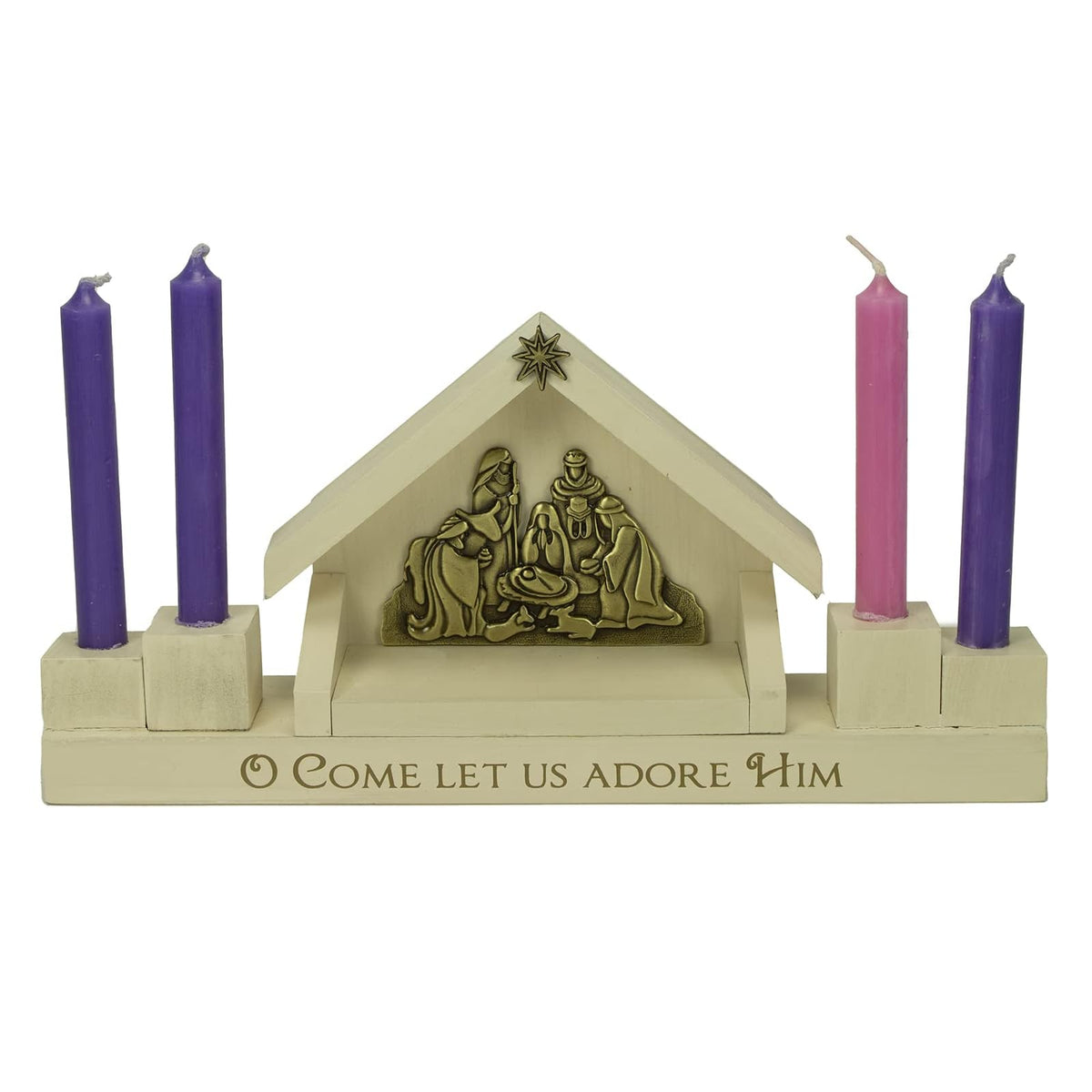 Cathedral Art Candle, One Size, Multicolor
