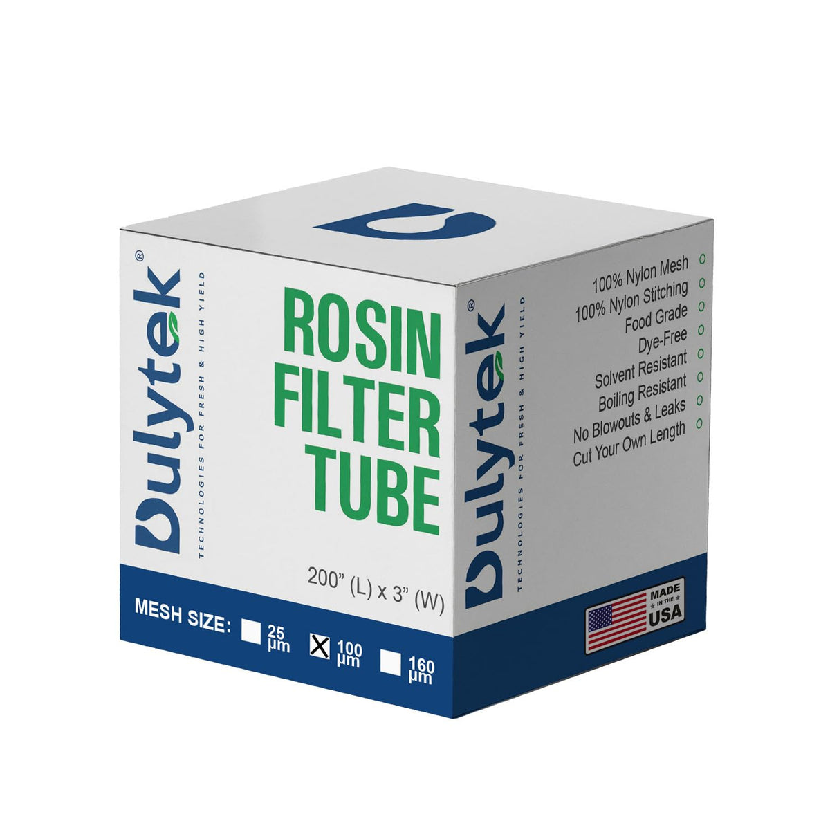 Dulytek Kitchen Tools, 100 Micron Mesh, White
