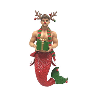 December Diamonds Figurine, 7 Inches Tall, Brown