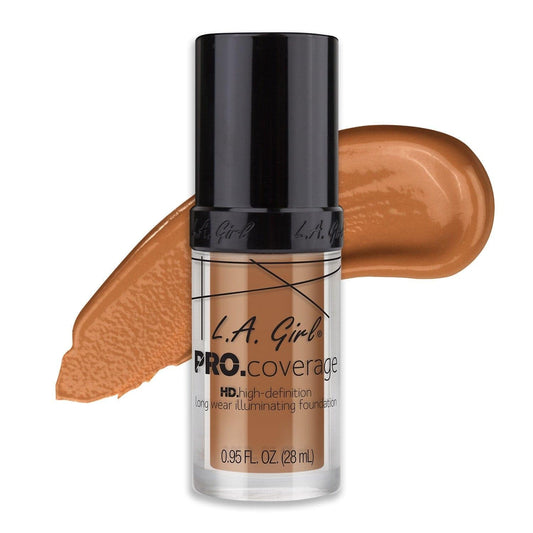 L.A. Girl Pro Coverage Liquid Foundation, Sand, 0.95 Fl Oz