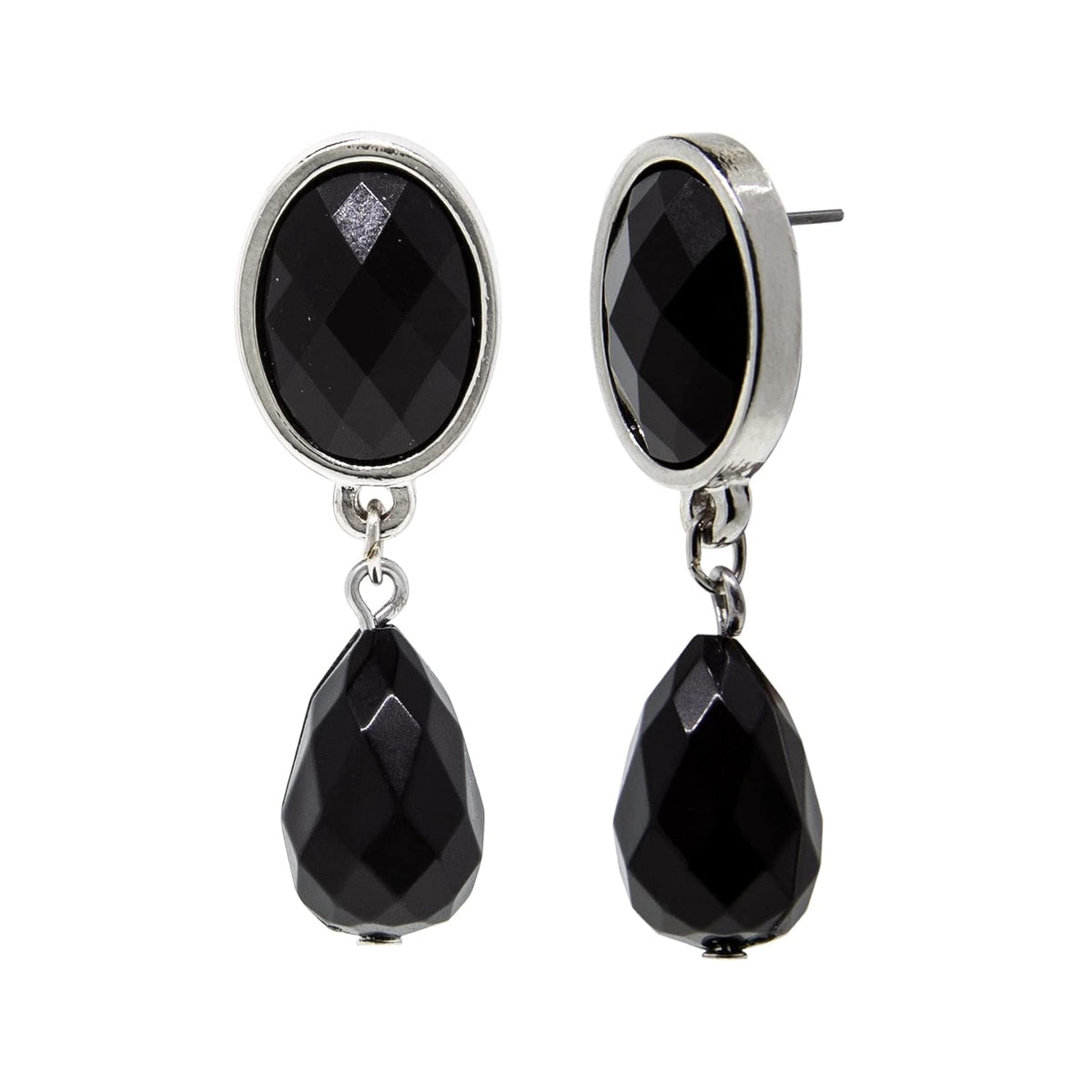 1928 Jewelry Company Earring, One Size, Black