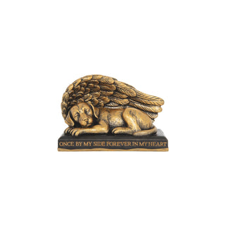 Carson Figurine, 6" L, Antique Gold/Black