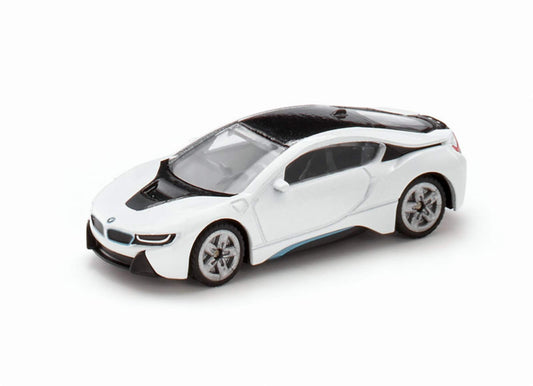 siku 1458, BMW i8, Metal/Plastic, Black/White, Toy car for Children