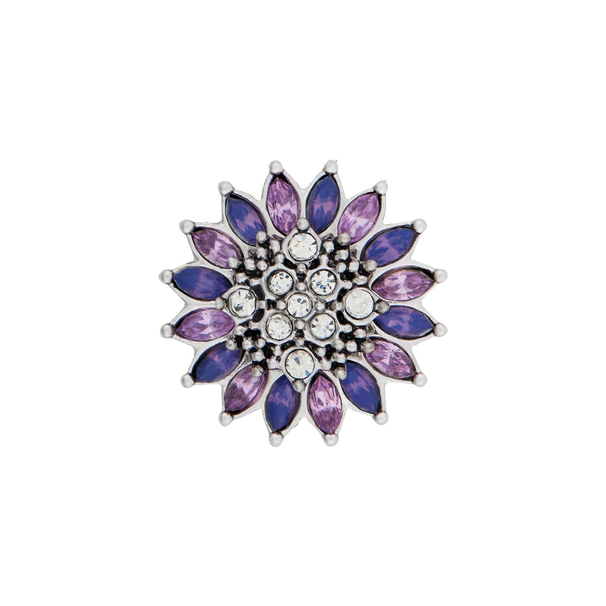 Ginger Snaps Charm, 20 Millimeter, Purple