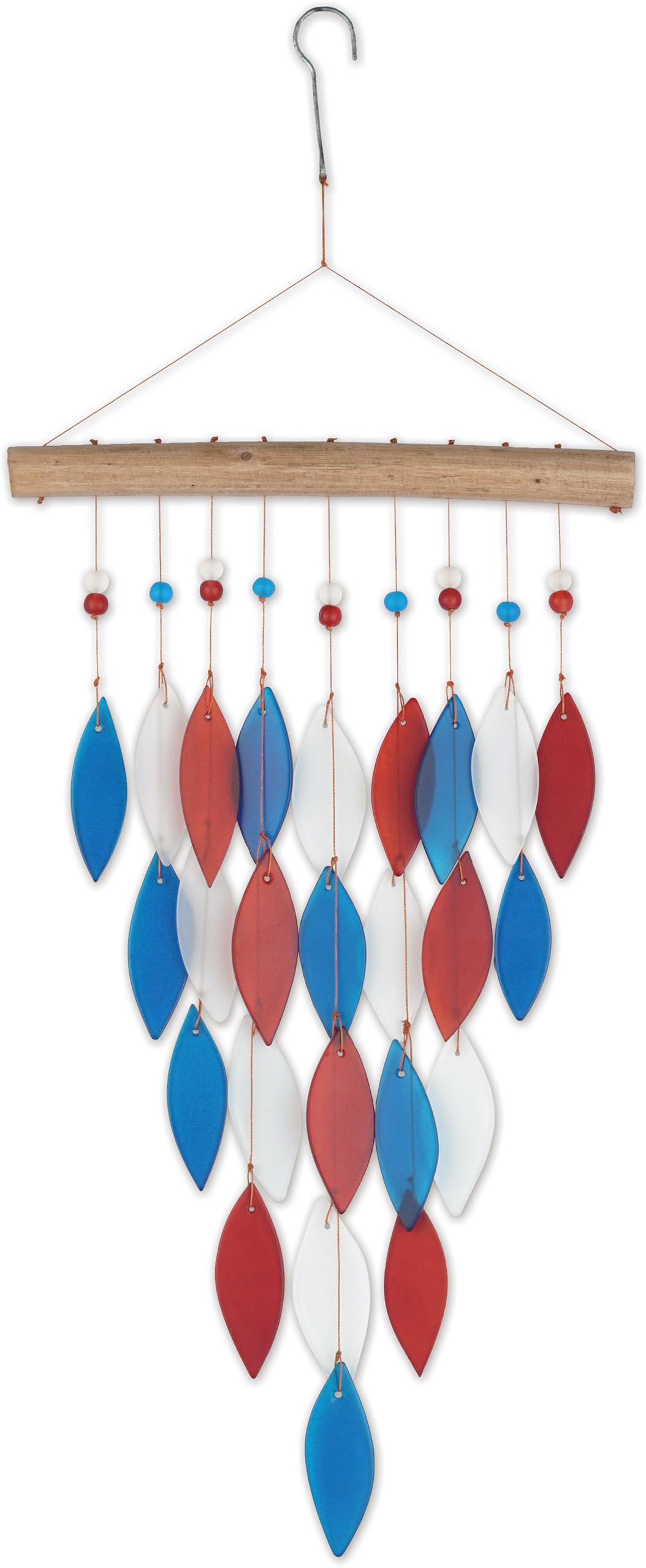Sunset Vista Designs Wind Chimes - Patriotic Arrow Falls Wind Chime, 25.5" Long