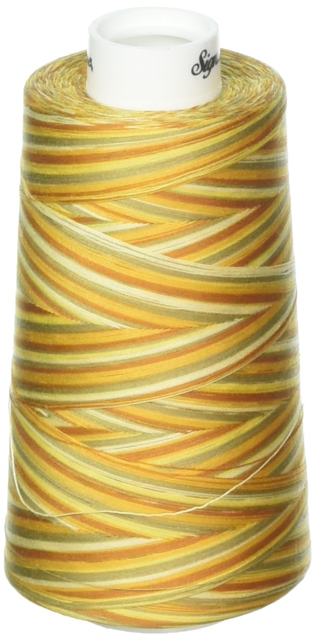 Signature Yarn, 40wt/3000 yd, Variegated Golden Harvest
